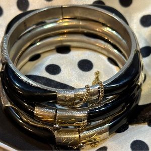 A Set of Cuff Bracelets